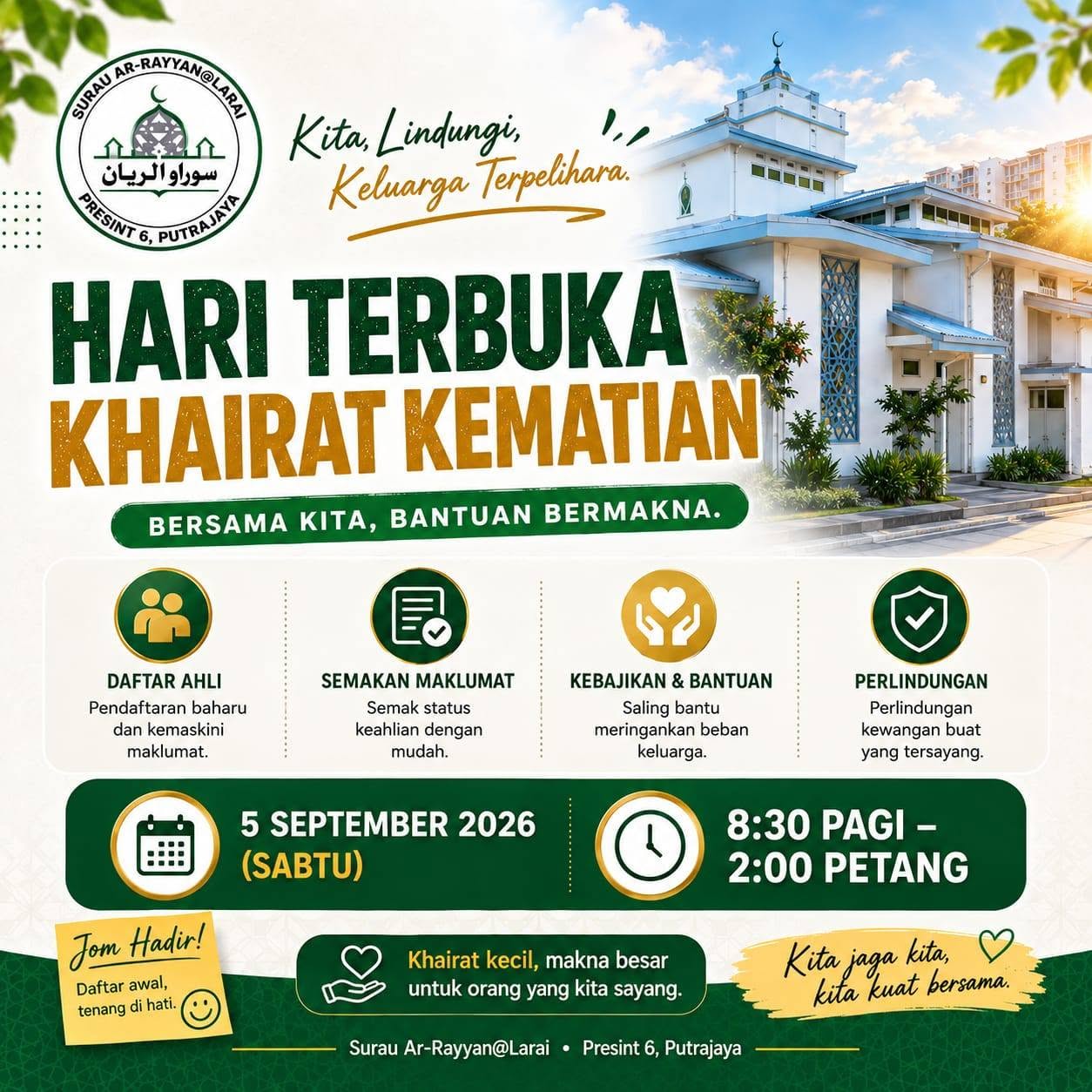 KHAIRAT KEMATIAN SURAU AR-RAYYAN